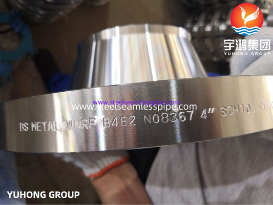 ASTM A462 Alloy Al6XN / UNS N08367 WNRF Flange Nickel Alloy Flanges