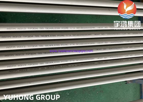 ASTM A312 (ASME SA312) TP304 Stainless Steel Seamless Pipe for Petrochemical Application