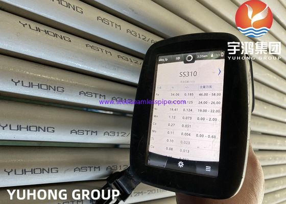 Polished Stainless Steel Seamless Pipe ASTM A312 TP310S Annealed and Pickled