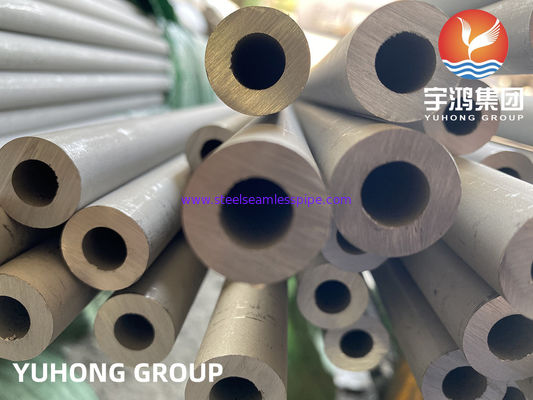 ASTM A312 Heavy Wall Thickness Stainless Steel Round Pipe NDT Available