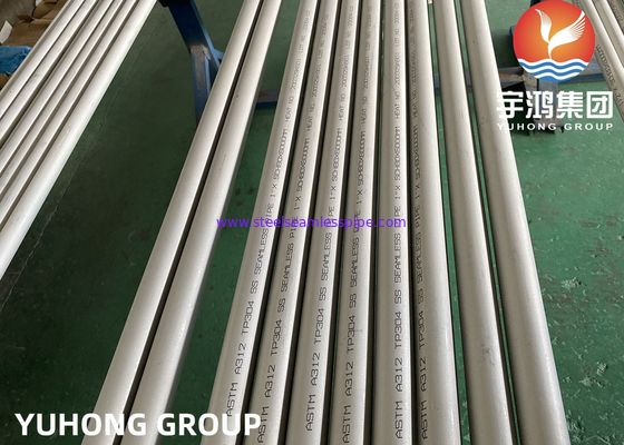 ASTM A312 TP304 1.4301 S30400 Stainless Steel Seamless Pipe For Petrochemical Industry