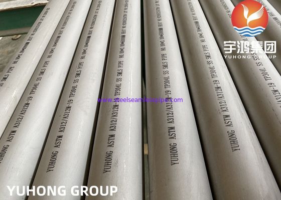 Stainless Steel Seamless Pipe ASTM A312 TP304L TP304H TP321 TP316L Annealed and Pickled