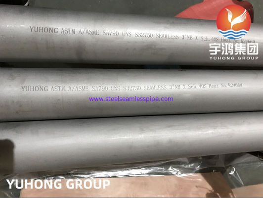 ASTM 790M UNS S32750 SMLS  Duplex Steel Pipe