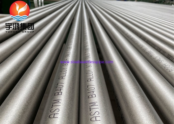 ASME SB407 Incoloy 800H / UNS N08810 Nickel Alloy Steel Seamless Tube