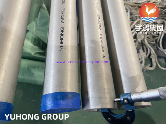 Round ASTM A213 TP347H Austenitic Stainless Steel Seamless Tube Heat Exchanger Tube