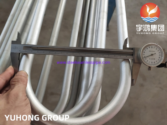 SA213 /SA213 TP304L/TP316L SEAMLESS U BEND TUBE,  MIN. /AVG .WALL THICKNESS