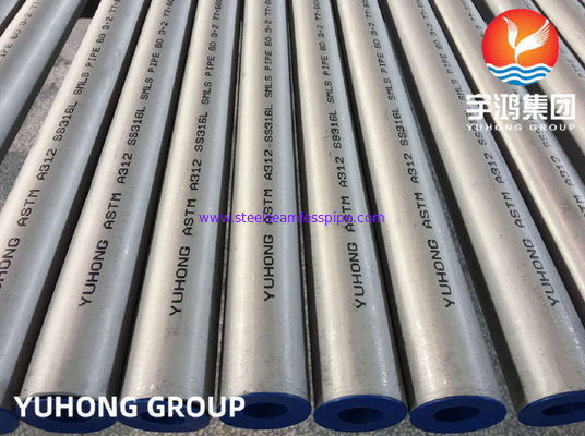 ASME SA312 TP316L Stainless Steel Seamless Pipe