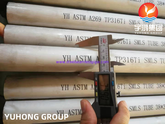 ASTM A269 / ASME SA269 TP316Ti / UNS S31635 Stainless Steel Seamless Tube