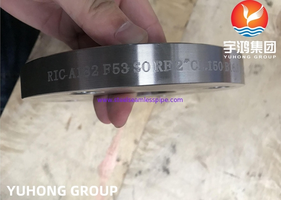 ASTM A182 F53/S32750/ALLOY 2507/1.4410 SUPER DUPLEX STAINLESS STEEL SORF FLANGE