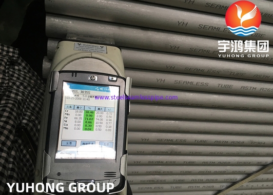 ASTM A269 TP304 TP304L TP316L SUS316L 1.4404 Stainless Steel Seamless Tube 6M , Boiler Heat Exchanger Tube
