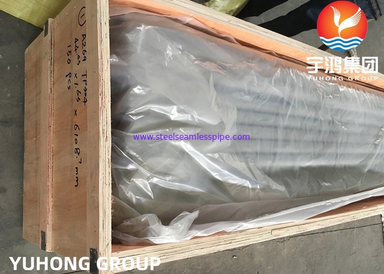 ASTM A269 TP304 TP304L TP316L SUS316L 1.4404 Stainless Steel Seamless Tube 6M , Boiler Heat Exchanger Tube