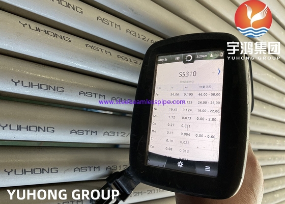 ASTM A312 TP310S (UNS S31008) Stainless Steel Seamless Pipe, Pickled And Annealed