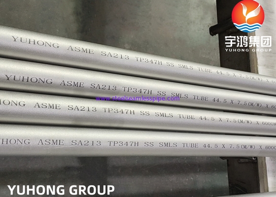 ASTM A213 TP347H, UNS S34709, 1.4961 Thick Walled Stainless Steel Seamless Tube