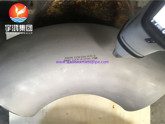 ASTM B366 Monel 400 / UNS N04400 Elbow 90 Degree Nickel Alloy Steel Buttweld Fitting