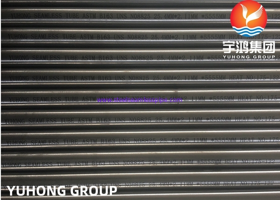 INCOLOY ALLOY 825,880,800H SEAMLESS PIPE , NICKEL ALLOY PIPE ASTM B 163 / ASTM B704