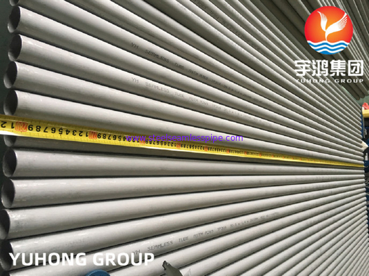 ASTM A269 TP304 Stainless Steel Seamless Tube 38.1*1.59*4572