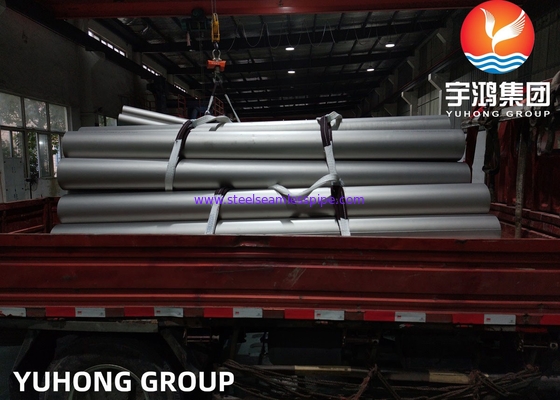 ASTM B514 Incoloy 800H Nickel Alloy Welded Pipe Pickling Surface Hydrocarbon Cracking