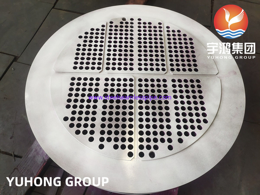 ASME SA694 F304, F310, F316L, F317L , F321 , F347H Tubesheet for Heat Exchanger Application