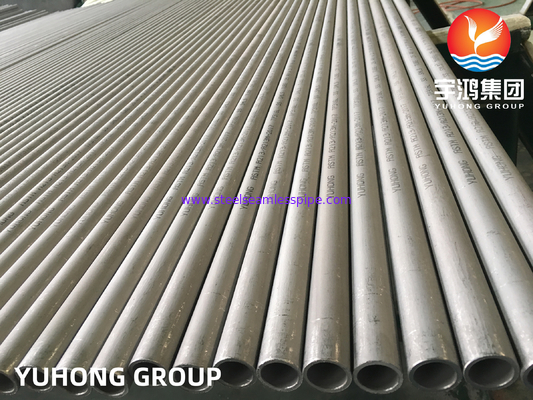 Round Stainless Steel Seamless Pipe ASTM A213 TP316L NDT Available