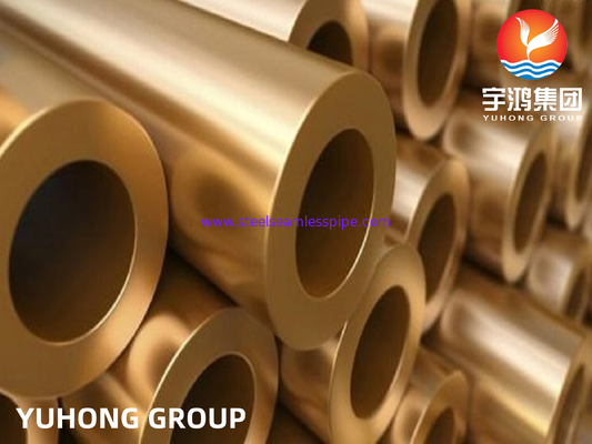 TP2 H62 H65 H68 H70 Copper Alloy Tube ASTM 135 ASTM B43 GB1527 GB/T 26290