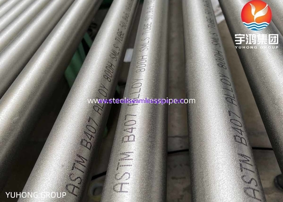 ASTM B407 / B829 Nickel Alloy Tube Incoloy 800 1.4876 800H &amp; 800HT 1.4958 825 2.4858