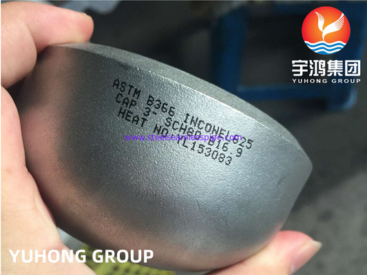 ASTM B366 INCONEL625 CAP UNS NO6625 DIN 2.4856 BUTT WELD FITTING