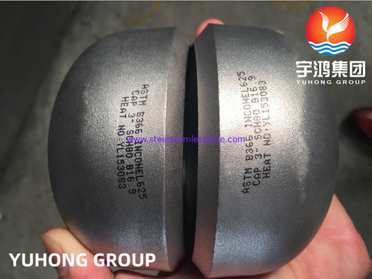 ASTM B366 INCONEL625 CAP UNS NO6625 DIN 2.4856 BUTT WELD FITTING