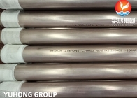 Straight Copper Boiler Tube ASTM B111 O61 C70600 C71500 Nickel Alloy Tube