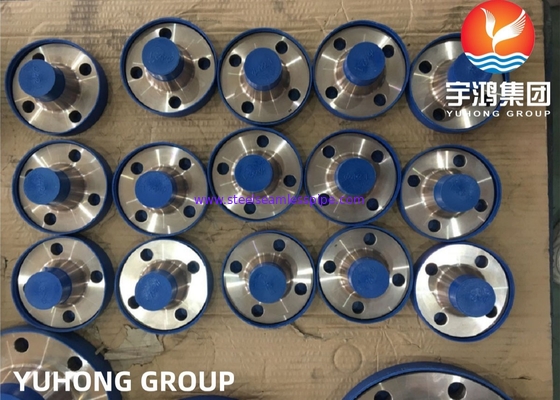 ASTM B564 CuNi 90/10 C70600 2.0872 Forged Steel Flanges Welding Neck Or Slip On RF FF Flange