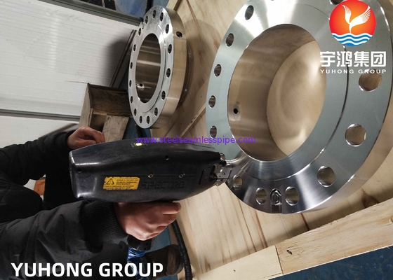 SS Flange WNRF ASTM A182 F316L F51 S31803 2205 1.4462 F53 S32750 2507 1.4410 F55 S32760