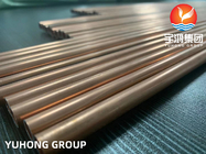 ASTM A254 Bundy Tube Low Carbon Steel Copper Alloy Tube For Vehicle Parts Refrigerator