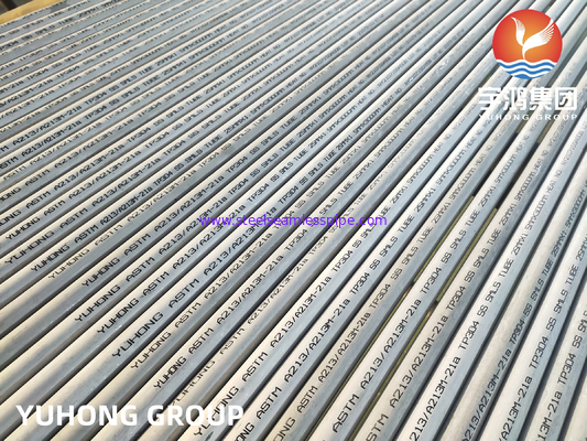 ASTM A213 TP304 /TP304L Stainless Steel Seamless Tube For Heat Exchanger