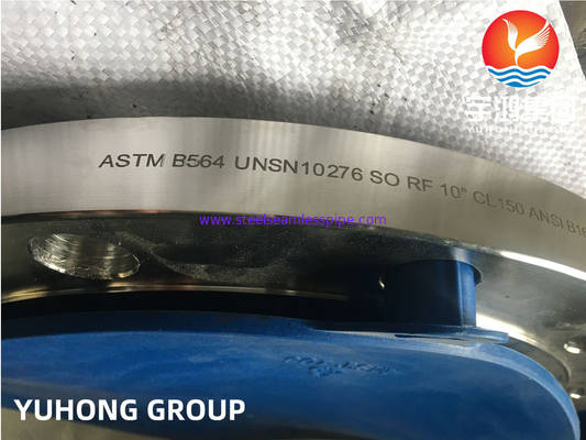 NICKEL ALLOY FLANGE HASTELLOY C276 N10276 2.4819 WELDING NECK RF FACE