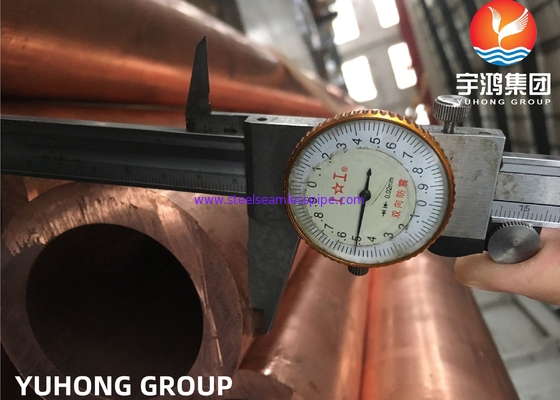 ASME A234 SB111/B111M Copper Nickel Alloy C70600 C70620 C70800 C71500 C72200 C68700 Seamless Copper Pipe / Tube