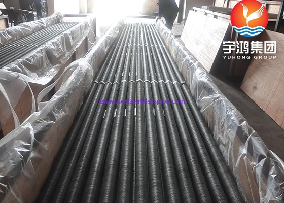 ASME SA249 TP304 SS304 HF H/HH Welding Finned Tube أنبوب ذو زعانف for heat exchanger