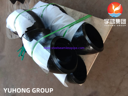 ASTM A234 WPB Carbon Steel Elbow , Long Radius (LR) , Butt-weld Pipe Seamless Fitting B16.9