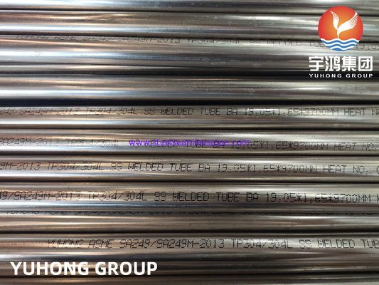 ASTM A249 TP304/304L Stainless Steel Welded Tube
