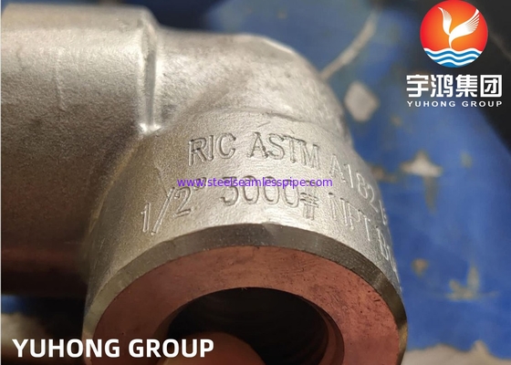 FORGED 90 DEG SOCKET WELD ELBOW DIMENSIONS   NPS 1/2 to 4 ASTM A182 F53