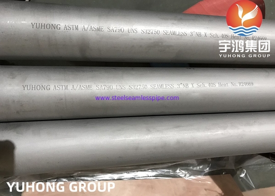 ASTM A790 A789 S31803 1.4462 S32750 1.4410 (Super) Duplex Stainless Steel Pipe