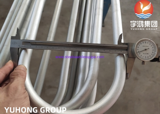 SA213 /SA213 TP304L/TP316L SEAMLESS U BEND TUBE,  MIN. /AVG .WALL THICKNESS