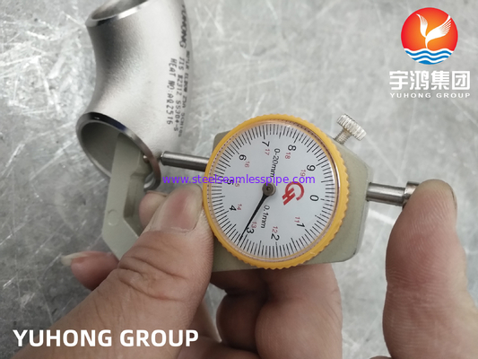 JIS B 2312 Steel Pipe Fitting 90° 45° LR/SR Elbow SUS304 SUS304L