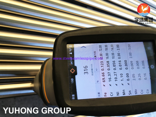 S31603 STAINLESS STEEL SEAMLESS TUBE A269 TP316L BRIGHT ANNEALED SURFACE