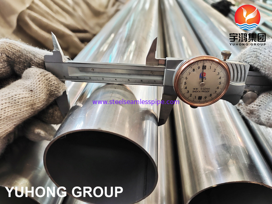 BRIGHT ANNEALED SA249 TP304 / TP304L STAINLESS STEEL WELDED PIPE