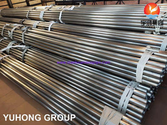 BRIGHT ANNEALED SA249 TP304 / TP304L STAINLESS STEEL WELDED PIPE