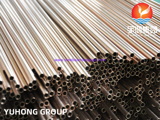 ASTM B111 C68700 Copper Alloy Steel Seamless Pipe