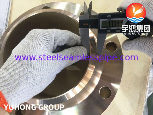 C70600 / DIN 2.0872 Copper Nickel Welding Neck Flange ASME B16.5 Raised Face