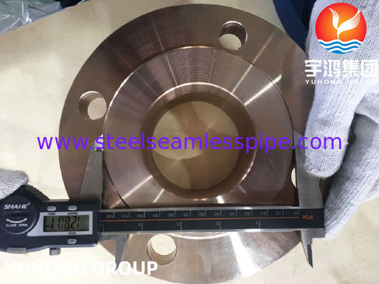 C70600 / DIN 2.0872 Copper Nickel Welding Neck Flange ASME B16.5 Raised Face