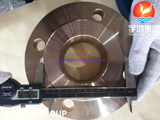 COPPER NICKEL WELDING NECK FLANGE B151 C70600 / DIN 2.0872 RF TYPE