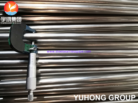 STAINLESS STEEL WELD TUBE A249 TP316L BRIGHT ANNEALED CONDENSER