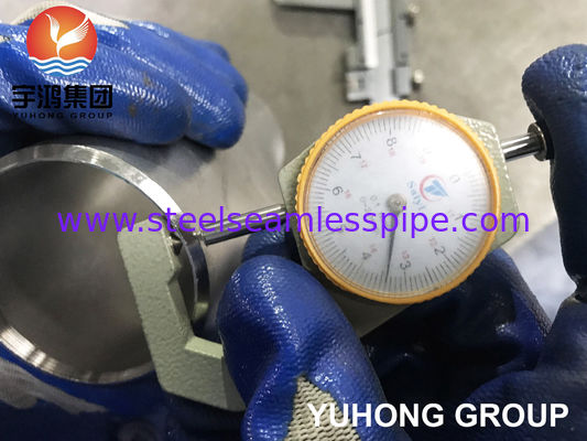 ASTM A815 S32750 Super Duplex Stainless Steel Equal Tee with Chloride Service Capability Butt Weld Fitting